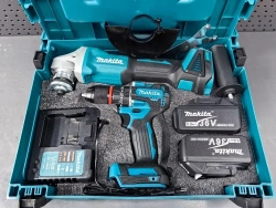 Набор аккумуляторного инструмента 2в1 Шуруповерт бесщёточный болгарка бесщеточная 5 AH 36V