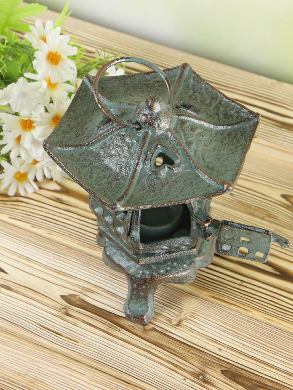 Iron Garden Декоративный фонарь Пагода под свечу для дачи