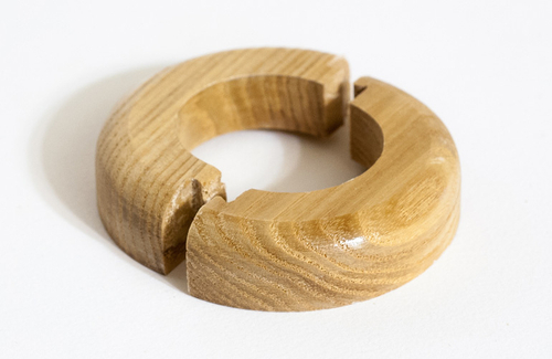 Розетта для труб деревянная 32мм "Grace" Дуб