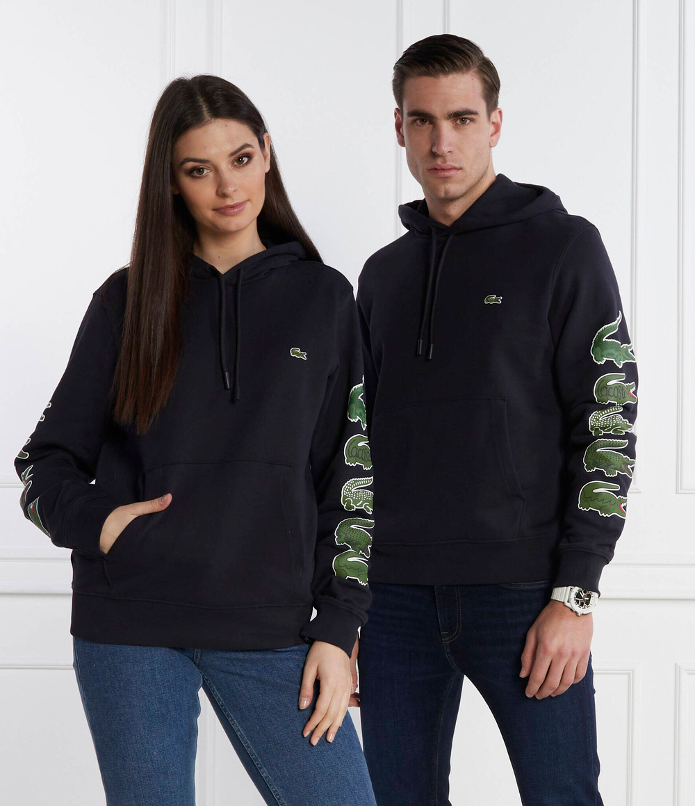 Худи Lacoste - темно-синий(SH1323)