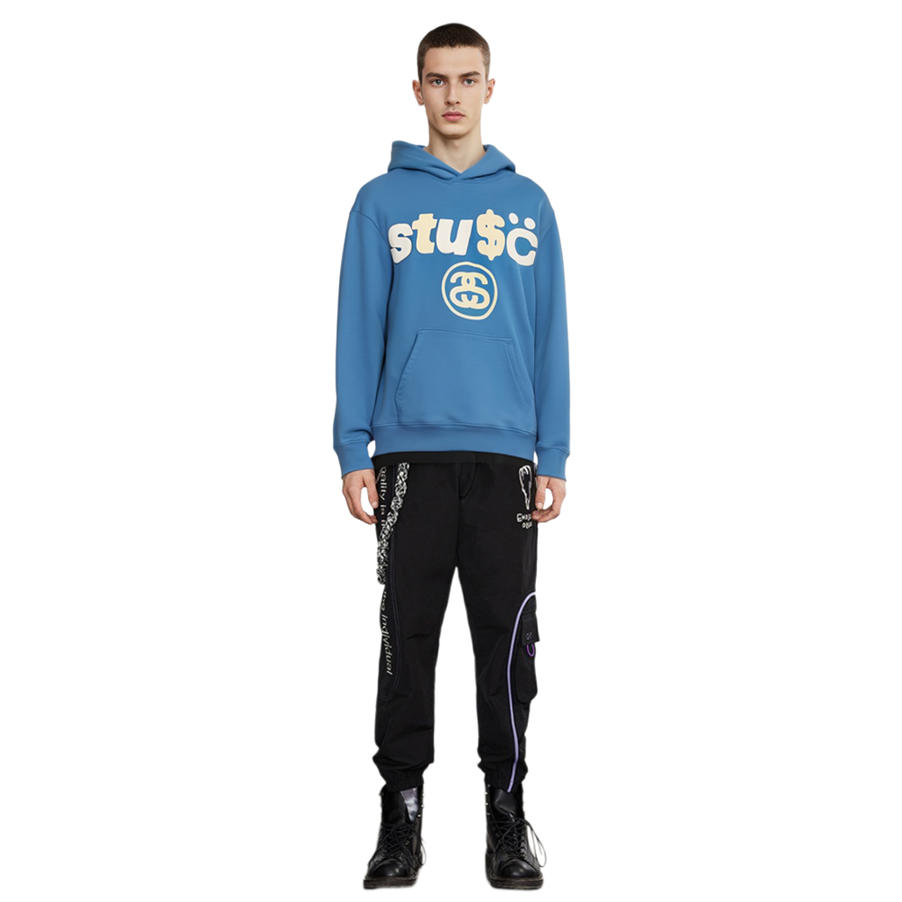 Худи Stussy x Cactus Plant Flea Market 8 8 Logo, 3923772