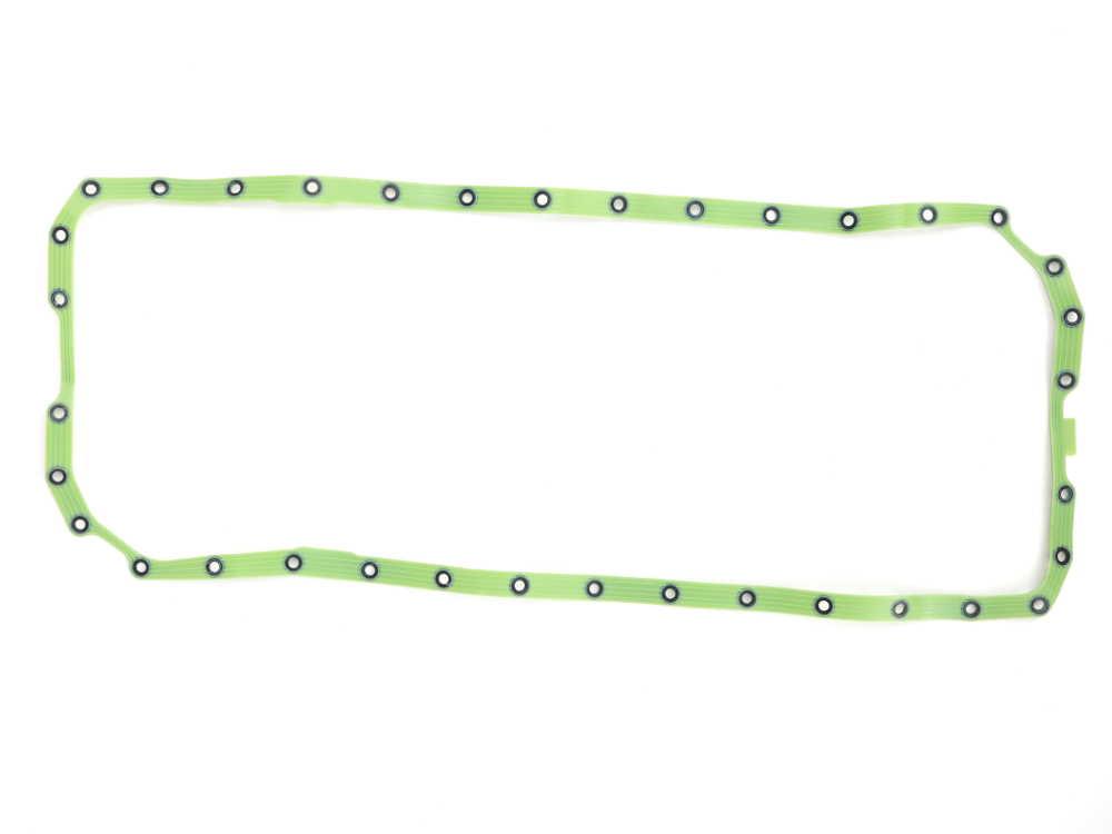 Прокладка поддона маслянного картера Cummins 6ВТ а/м КАМАЗ, ПАЗ (3911536)  силикон (ПТП64)