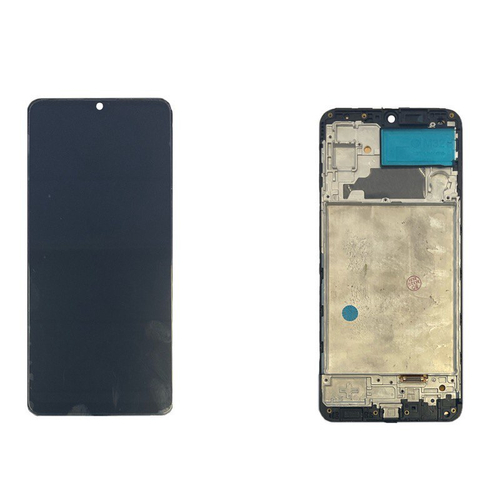 Дисплей для Samsung Galaxy M32 (M325F) с тачскрином и рамкой Черный - Oled