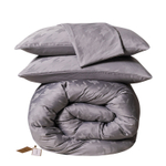 Комплект постельного белья Сатин Жаккард на резинке GCR013