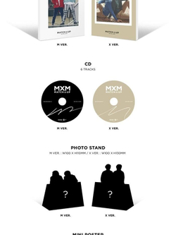 Альбом MXM - Match Up 2nd Mini Album 2 Version SET