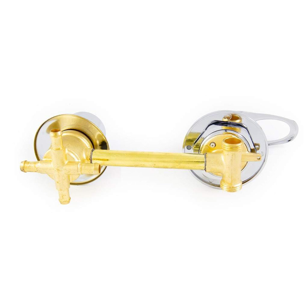 Смеситель для душевой кабины с переключателем на 4 режима 150мм под хомут