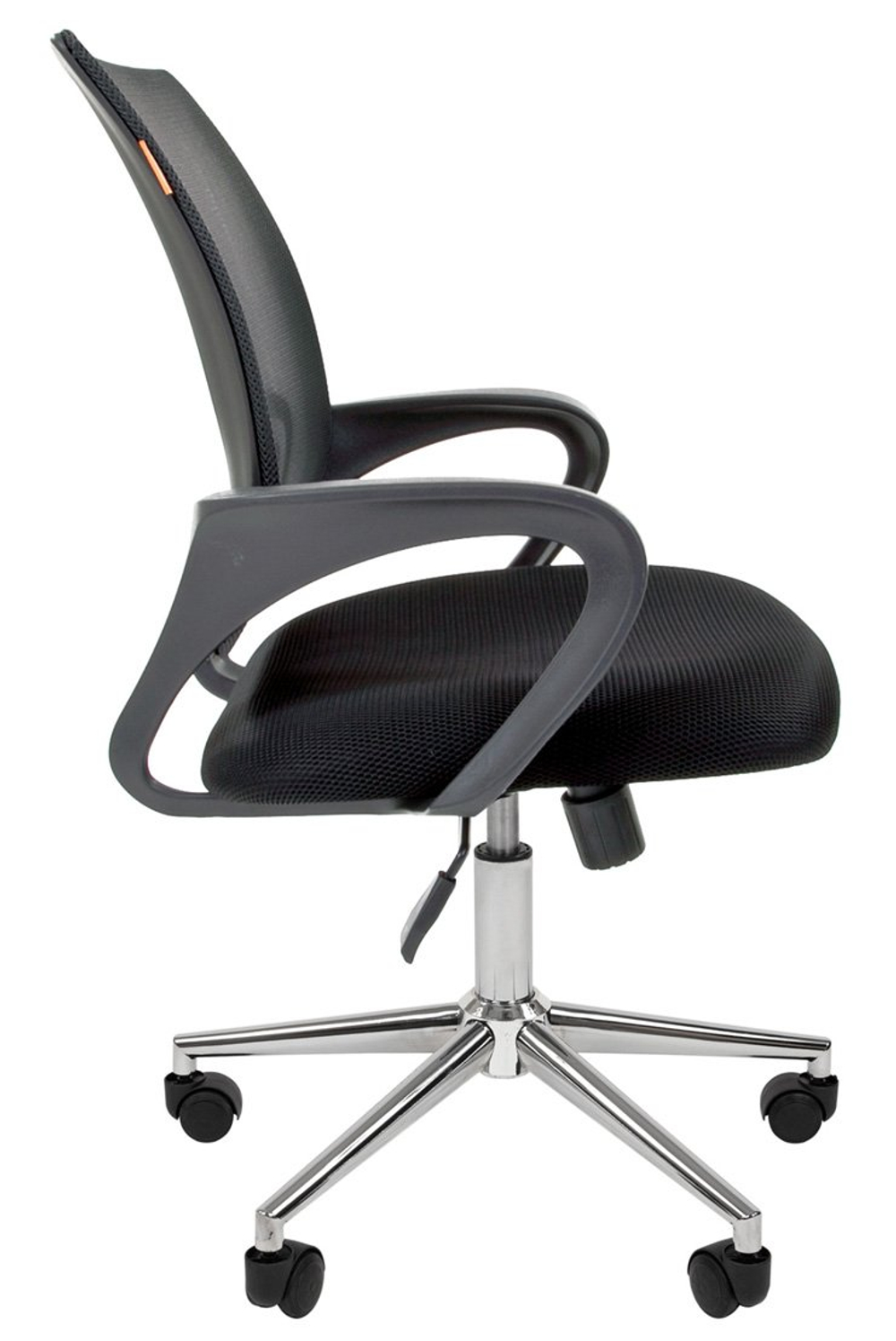 Офисное кресло CHAIRMAN 696 хром, ткань TW/сетчатый акрил