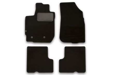 Коврики в салон Klever Standard NISSAN Terrano, 2014-&gt;, кросс., с ручкой для дистанционного открытия лючка бензобака, 4 шт (текстиль)