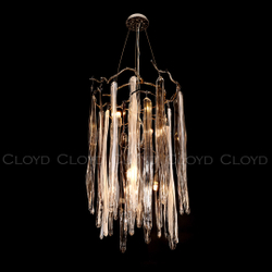 Люстра Cloyd SULAWESI C6 / Ø52 см - серебро темн. (арт.11433)