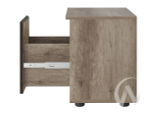 Тумба прикроватная ТБ-14 МС Энигма (дуб каньон/венге)