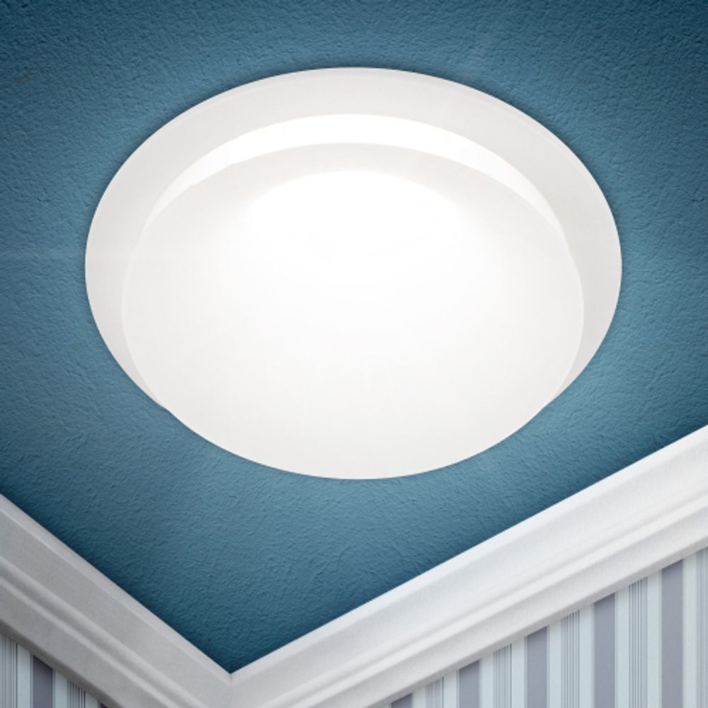 Светильник встраиваемый декоративный ЭРА KL103 WH под лампу MR16 GU5.3 белый