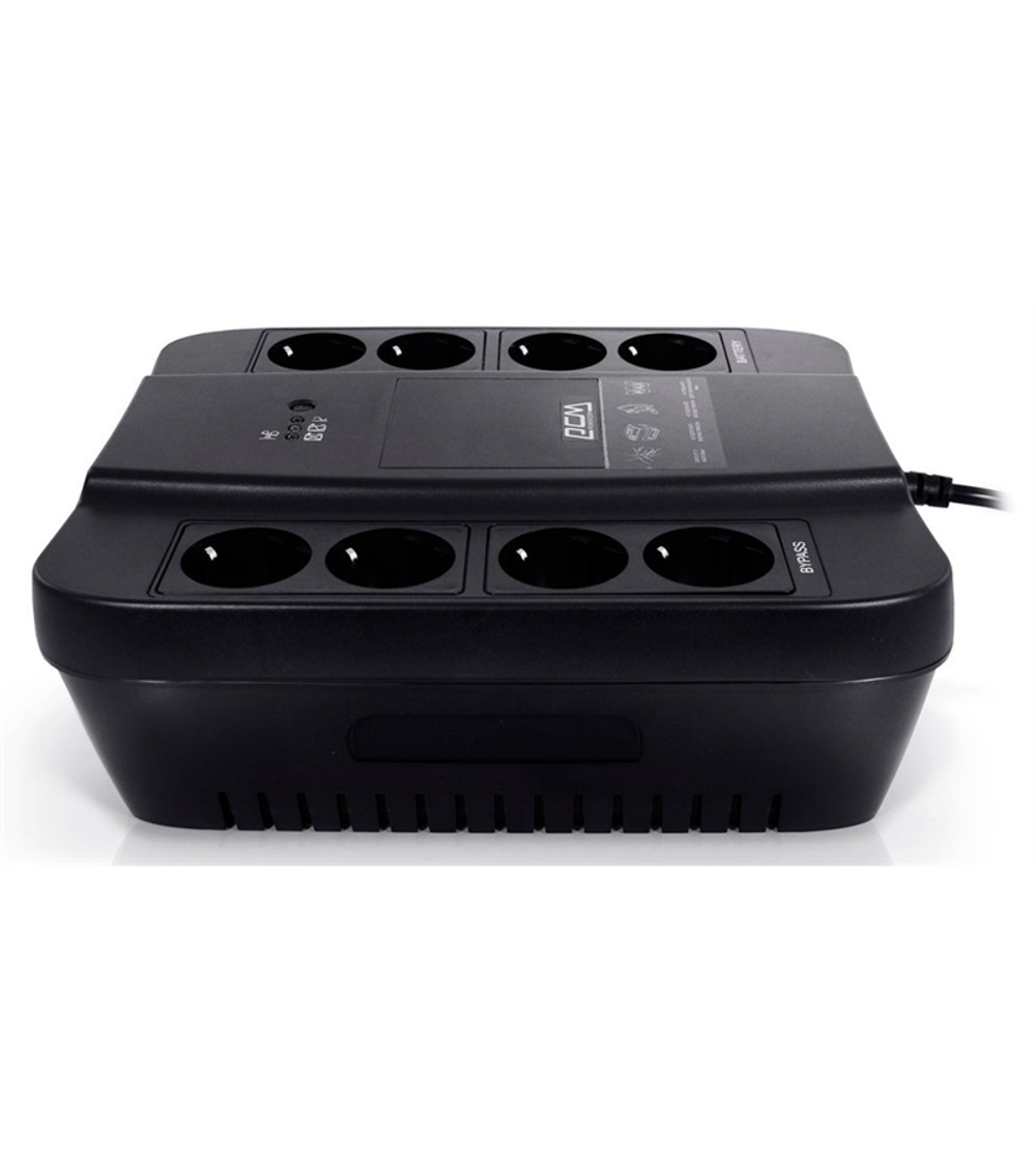 Powercom Back-UPS SPIDER, OffLine, 450VA/270W, Tower, 8xSchuko outlets (4 surge & 4 batt) (332718)