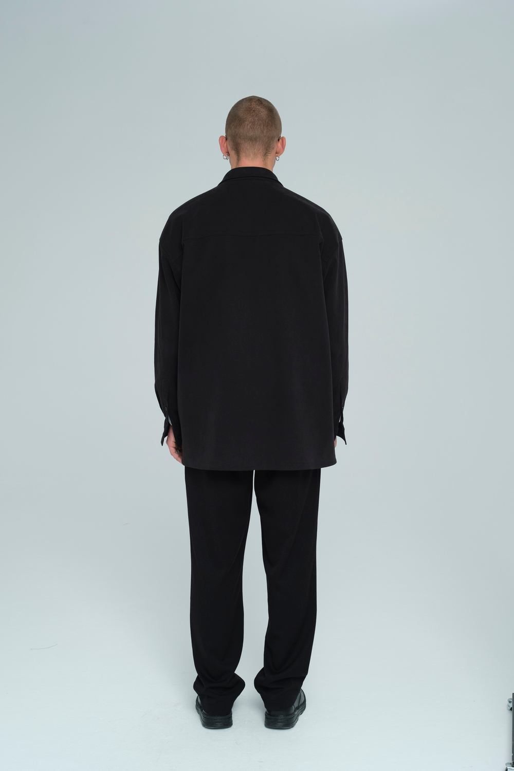 Рубашка оверсайз | black