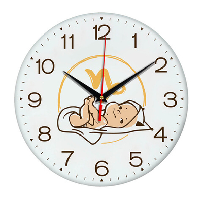 Часы настенные "Знаки зодиака.Малыши" Козерог Декор для дома, подарок