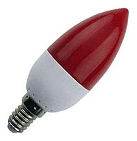 Лампа светодиодная 2W R37 E14 - цвет в ассортименте