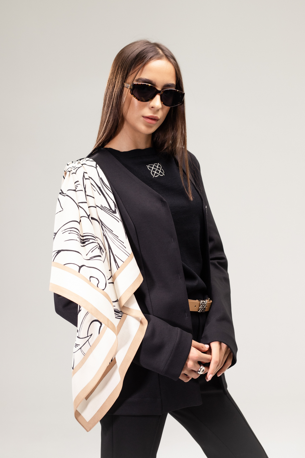 Жакет с рельефами, М 25115