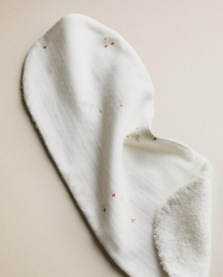 Zara Home Полотенце для лица и рук из хлопка, экрю, 45x23 см · 5673/490