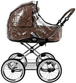 Детская коляска Roan Bass Next Classic d14 2.0 2 в 1 BSNC/91/2 Mocha Mousse/Black/руч.Cappuccino