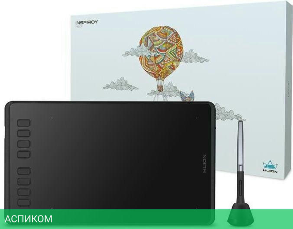 Графический планшет Huion Inspiroy черный (H950P)