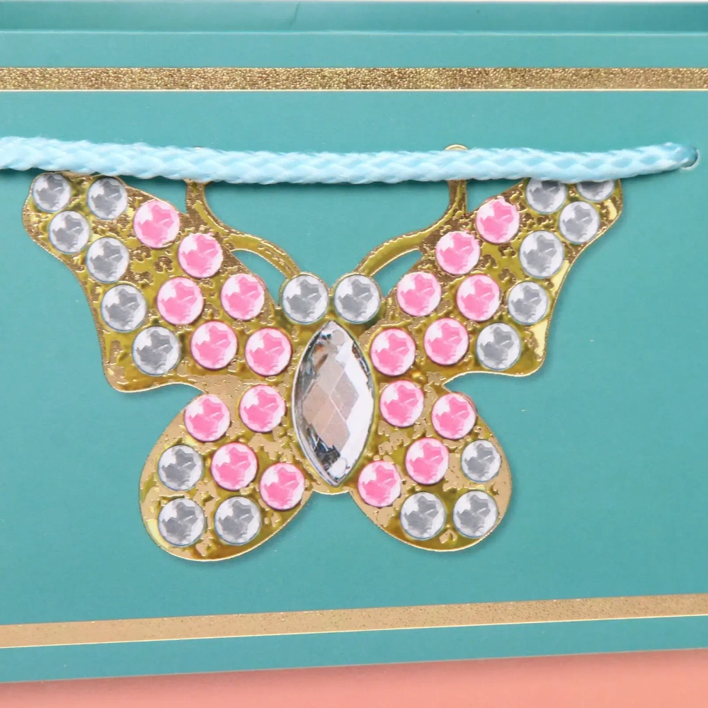 Пакет подарочный «Изящные цветы» 26*32*10 см, микс