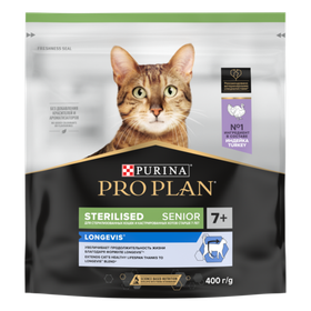 Про План Sterilised 7+ Индейка 400гр.