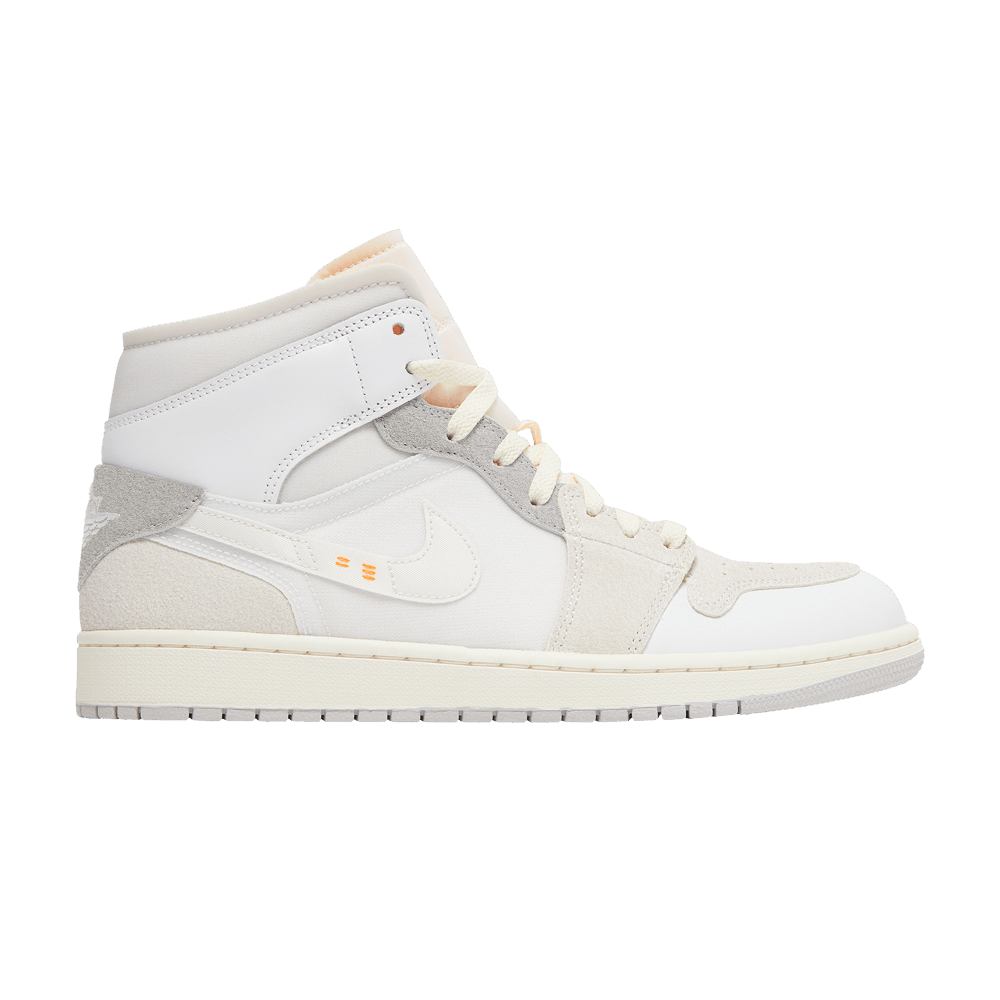 Кроссовки Jordan Air Jordan 1 Mid Se Craft "White And Phantom"