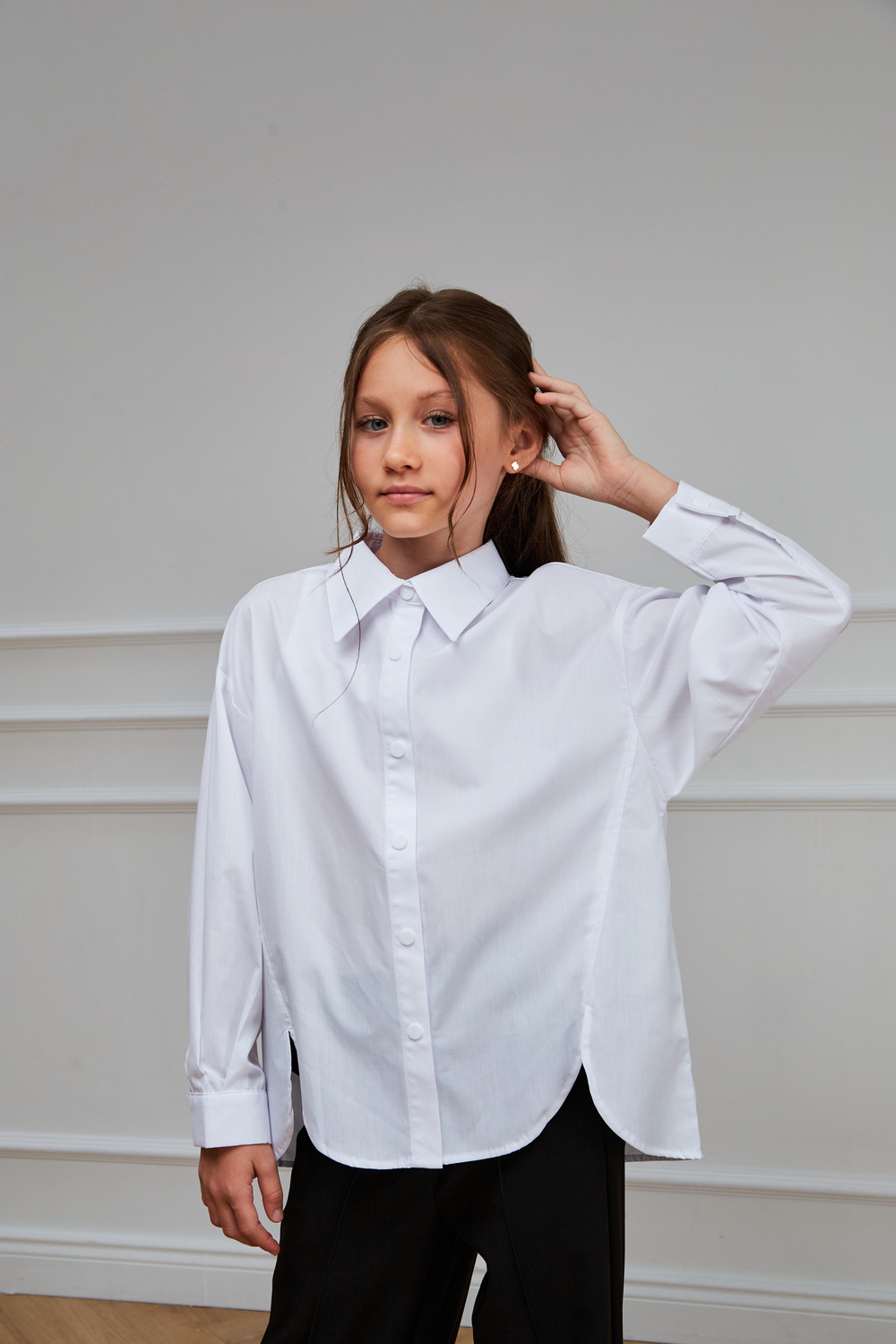 Блуза дл/р швейн. д/д DELORAS 63928C