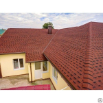 Гибкая черепица ТехноНиколь SHINGLAS Ранчо Красный 2 м2/уп. (Двухслойная)