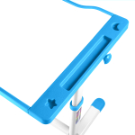 Комплект растущей детской мебели Anatomica Arlekino парта + стул + выдвижной ящик голубой