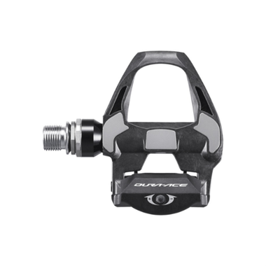 Педали контактные SHIMANO DURA-ACE PD-R9100, стандарт SPD-SL, с шипами SM-SH12