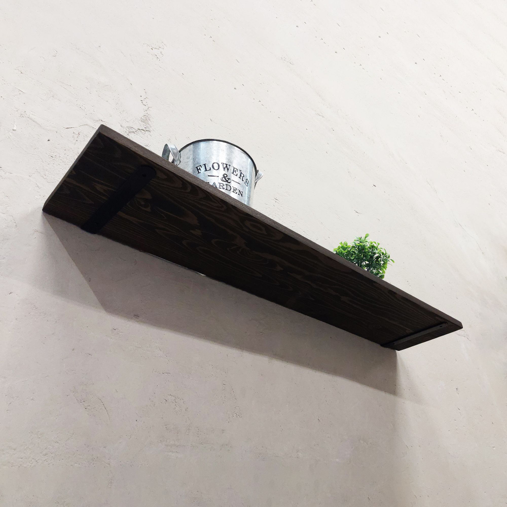 Полка лофт настенная для книг, для ванной, для кухни, в прихожую и гостинную