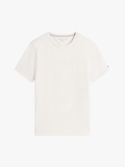 Футболка Tommy Hilfiger Archive Tonal Logo Heavyweight Ivory