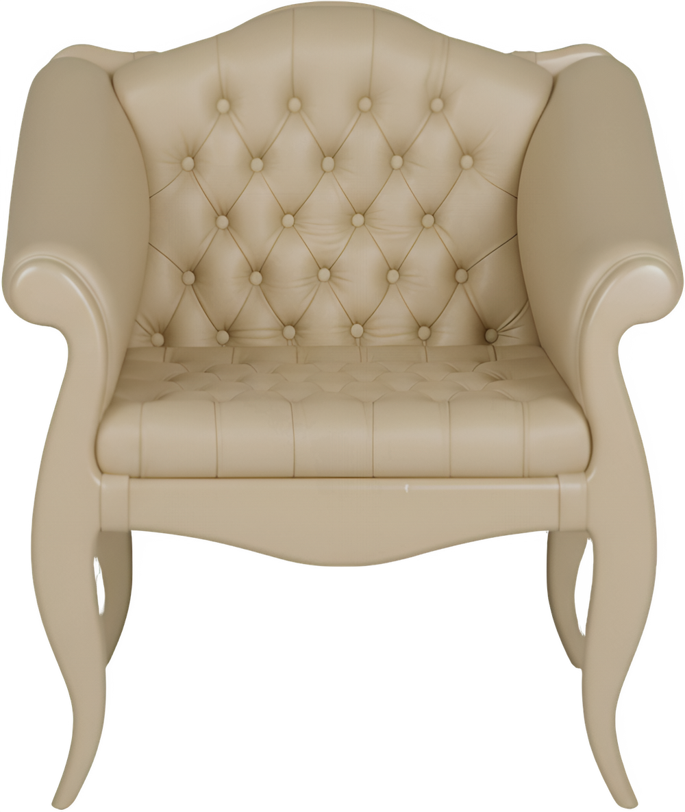 Кресло Марсель Айвори Беж