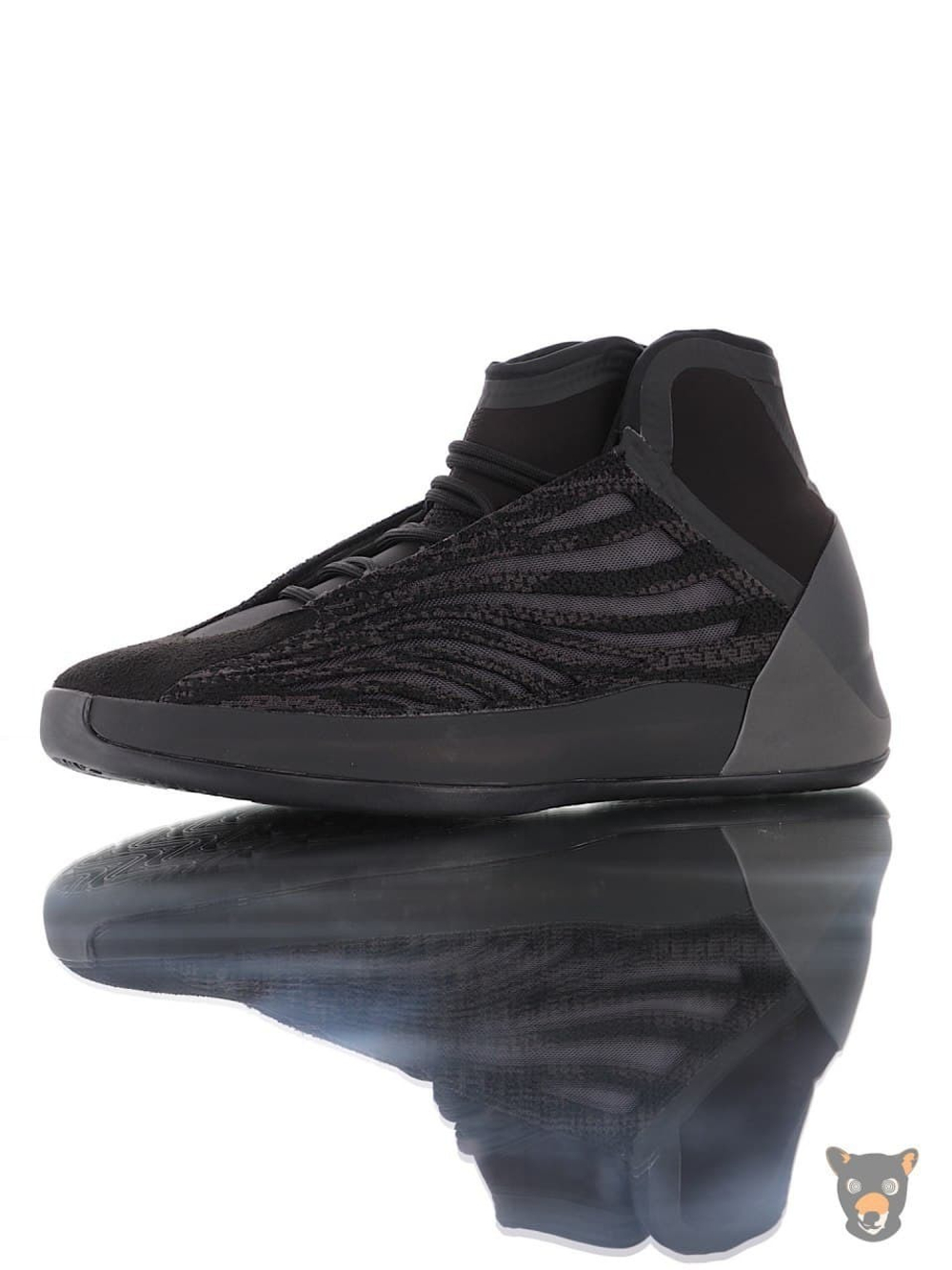 Кроссовки Yeezy Boost QNTM Basketball  "Triple Black"