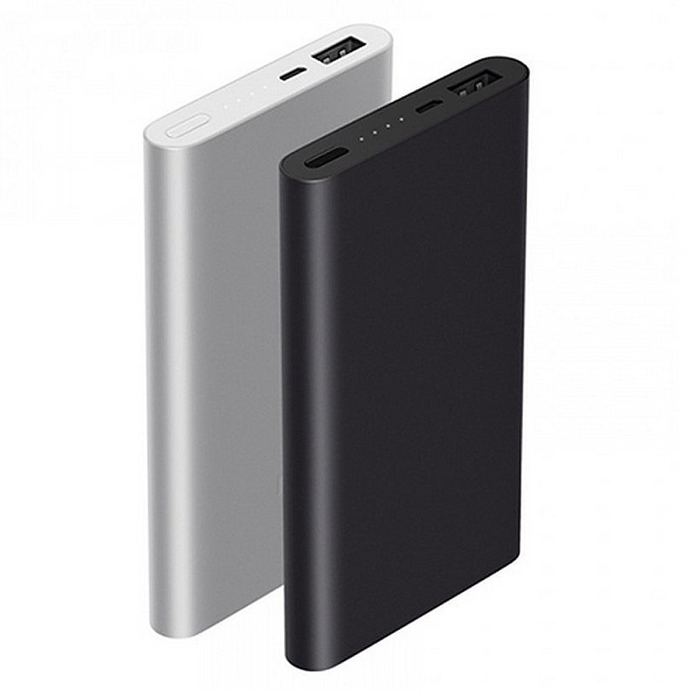 Внешний Аккумулятор (Power Bank) Xiaomi Mi 2S Slim 10000 mAh (5,0V - 2A, 2USB) Черный