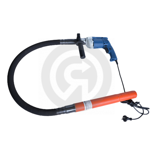 Портативный вибратор КРАСНЫЙ МАЯК ИВ-121 - [0,75 кВт / 51 мм / 1,07 м / 220V]