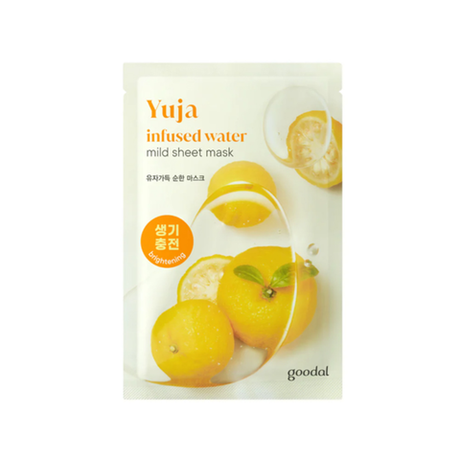 Goodal Yuja Infused Water Mild Sheet Mask 1шт
