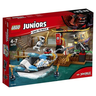 LEGO Juniors: Погоня на моторной лодке Зейна 10755