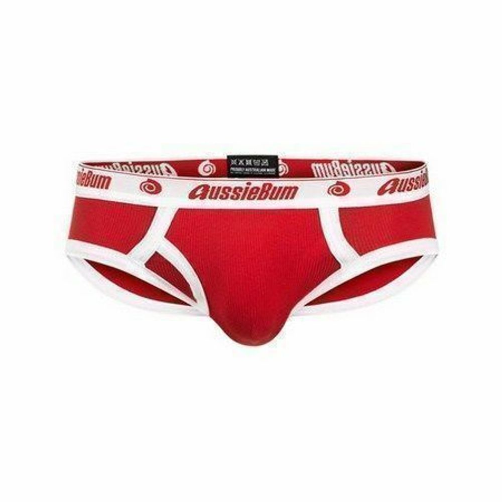 Мужские трусы брифы красные Aussiebum Classic-Original Brief Red Мужские трусы брифы красные Aussiebum Classic-Original Brief Red