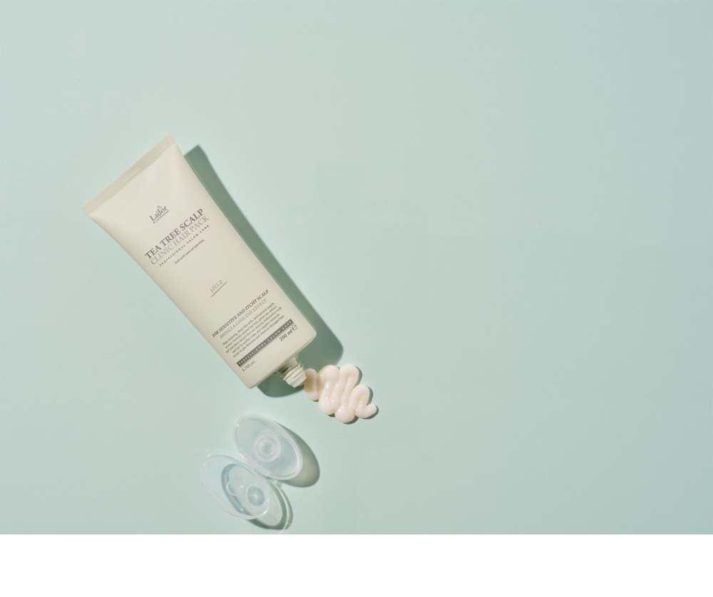 La'dor Tea Tree Scalp Clinic Hair Pack - уход за кожей головы с успокаивающим эффектом /   200  ml  / GTIN 8809500810681