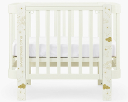 Детская кроватка-трансформер Happy baby Mommy Love в комплекте с расширением 160х70 milky