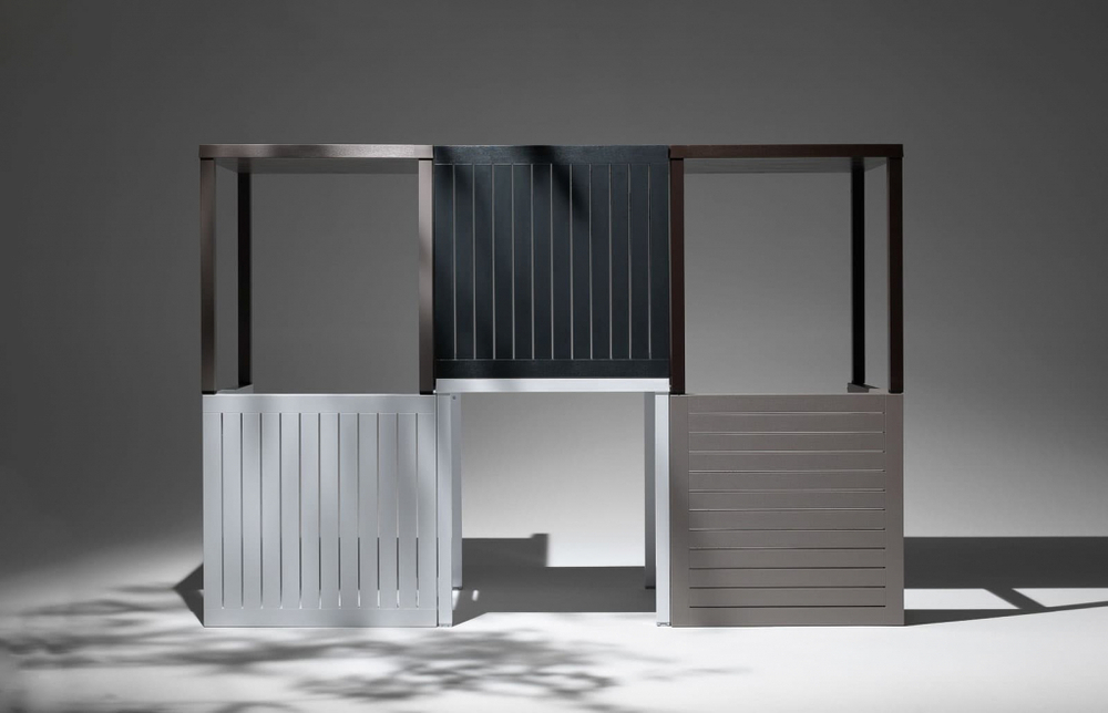 Стол пластиковый обеденный Nardi Cube 70, антрацит