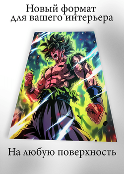 Картина на стену на металле от MetallSubArt "Драгонболл"