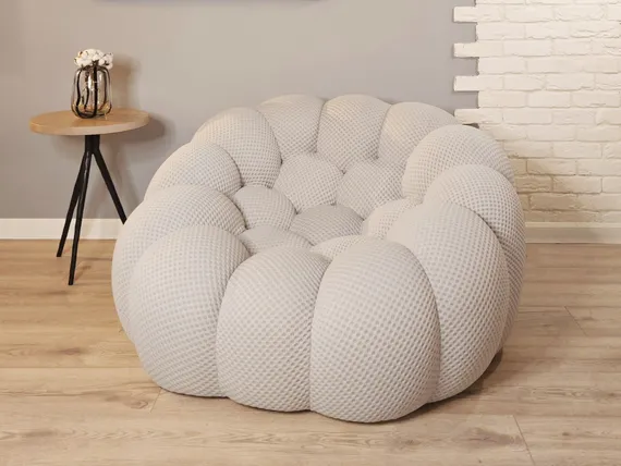 Лаунж-кресло Bubble серое