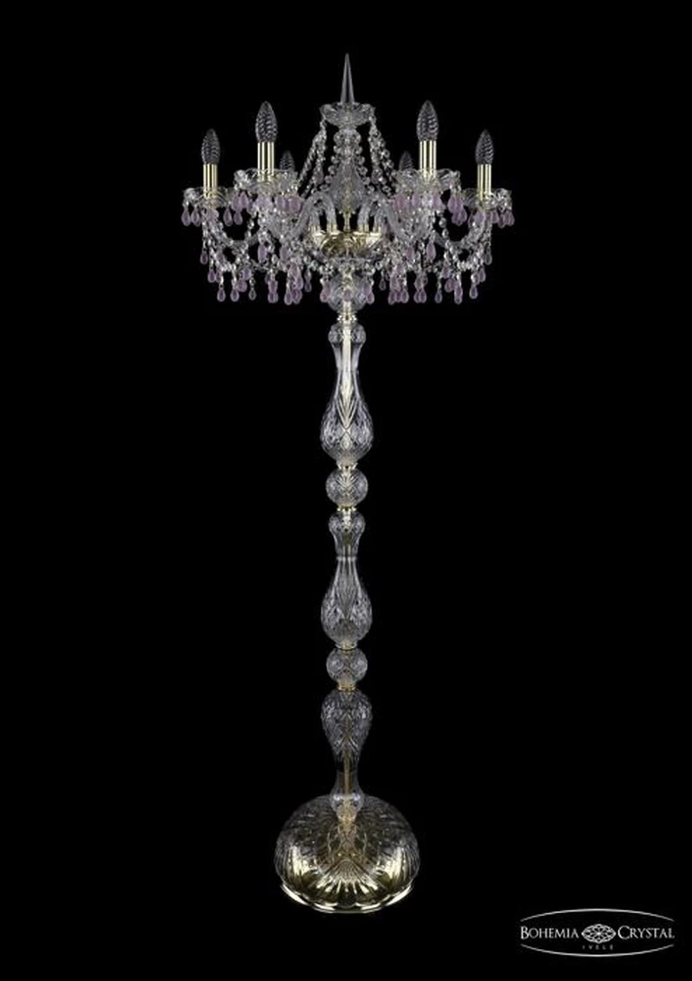 Торшер Bohemia Ivele 1410T1/6/195-160/G/V7010