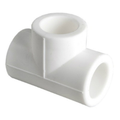 Тройник PP-R 20 VALFEX полипропиленовый белый ППР