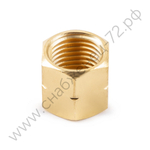 Гайка накидная М12х1,25LH (универсальная, латунь)