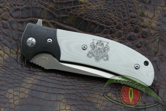 Складной нож Steelclaw Резервист-Перун c клинком из стали D2, рукоять G10