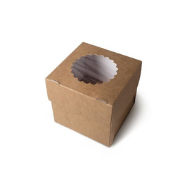 Упаковка для 1 капкейка двусторонняя Pasticciere 10х10х10 см