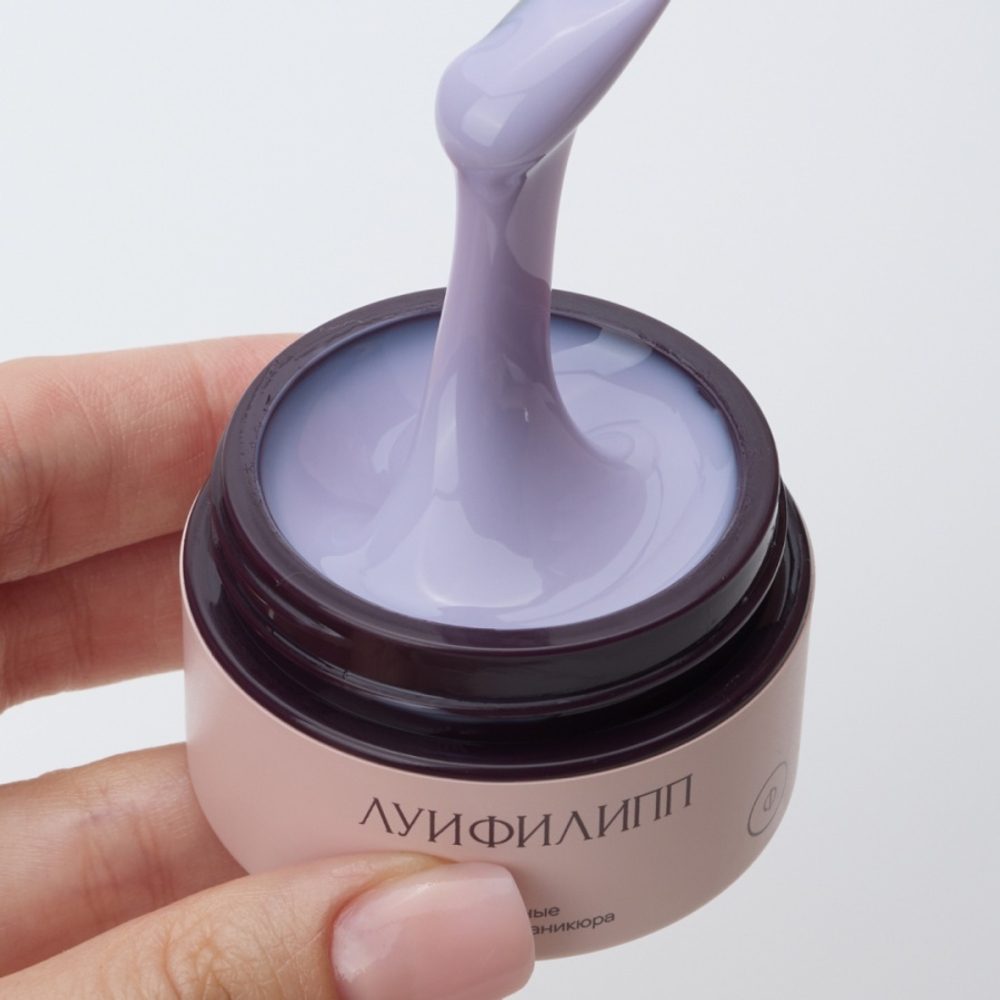 Луи Филипп Color Fast Gel 04 - Гель для наращивания фиолетовый, 15гр3